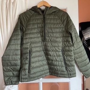 Everlane ReNew Half Zip Puffer